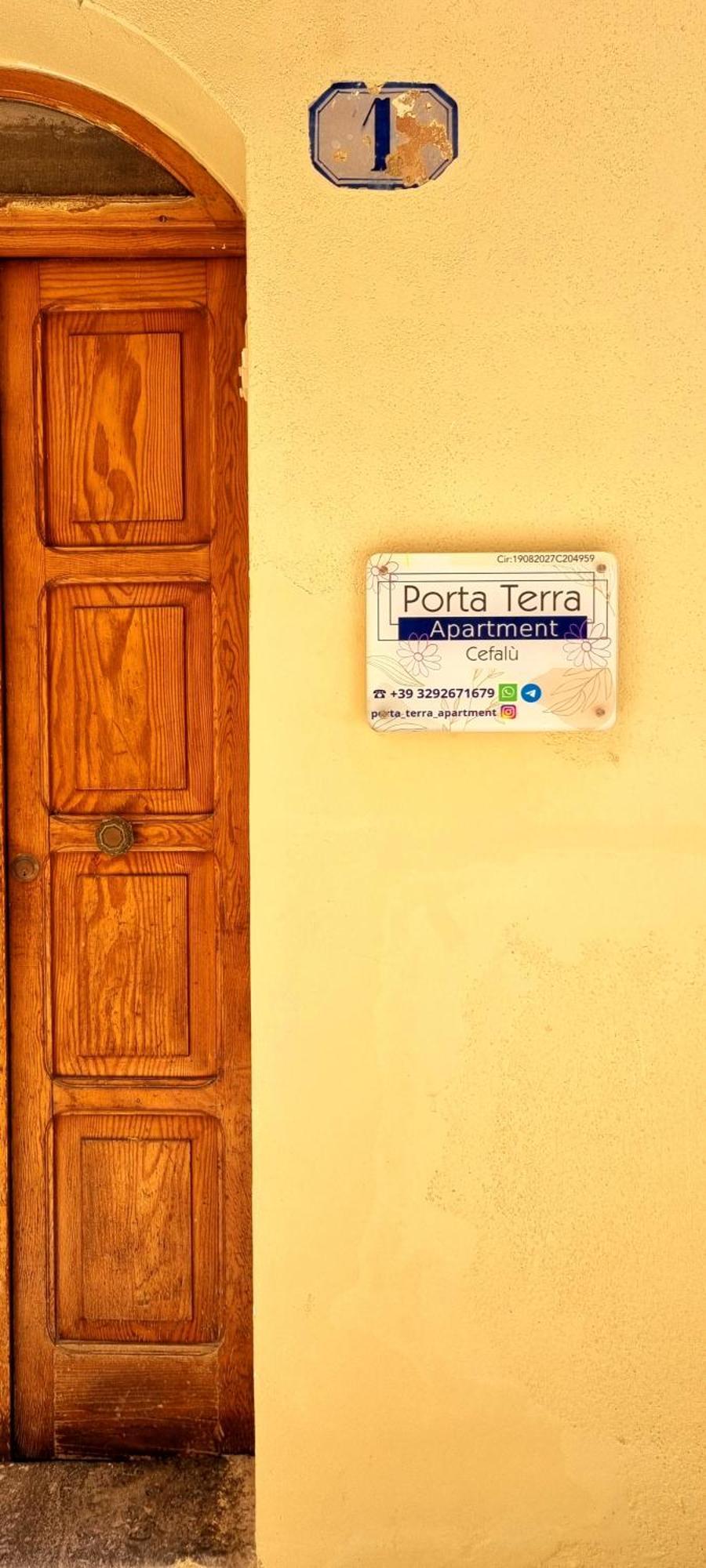 Porta Terra Apartment Cefalù Kültér fotó